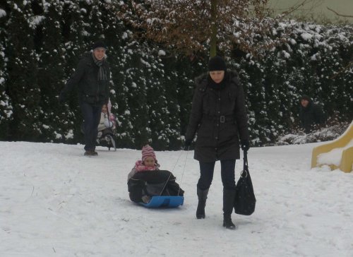 Bruslení ve Žlebě - 31.12.2010
